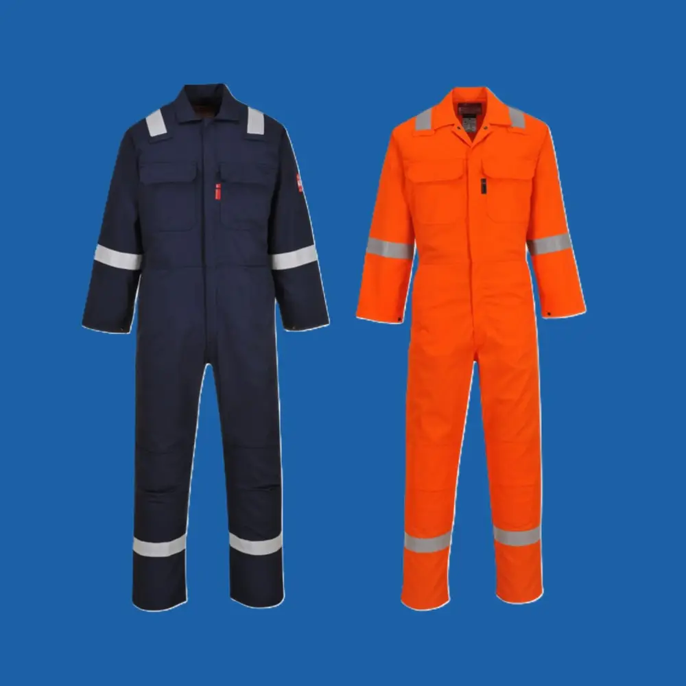 Reflective Hi-Vis Safety Coveralls
